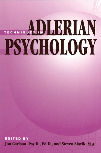 Techniques of Adlerian Psychology