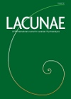 Lacunae: APPI International Journal for Lacanian Psychoanalysis: Issue 12