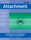 Attachment: New Directions in Psychotherapy and Relational Psychoanalysis - Vol.5 No.3
