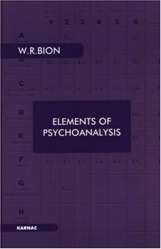 Elements of Psychoanalysis