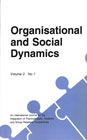 Organisational and Social Dynamics Vol.2 No.1