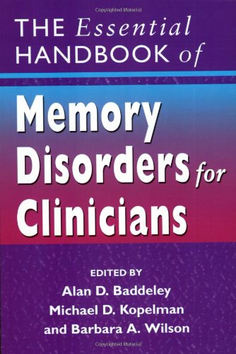 Handbook of Memory Disorders