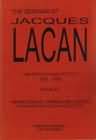 The Seminar of Jacques Lacan XV: The Psychoanalytic Act