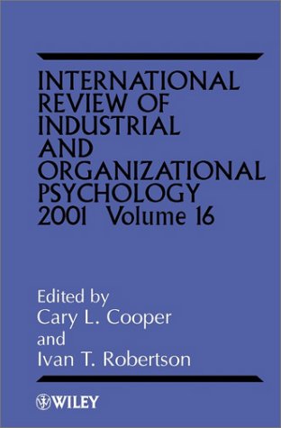 International review of industrial and organizational psychology: Vol.16
