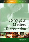 Doing Your Masters Dissertation: 