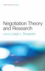 Negotiation Theory & Research