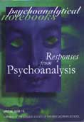 Psychoanalytical Notebooks No.14: Responses from Psychoanalysis