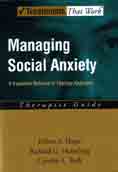 Managing Social Anxiety: A Cognitive-Behoavioral Therapy Approach: Therapist Guide