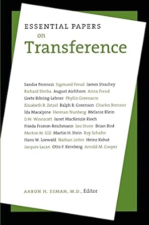 Essential Papers on Transference