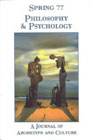 Spring 77: Philosophy and Psychology: A Journal of Archetype and Culture