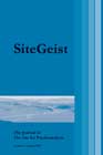 Sitegeist - Number 1 (Spring 2008) - A Journal of Psychoanalysis and Philosophy