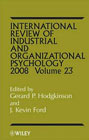 International Review of Industrial and Organizational Psychology: 2008: v. 23