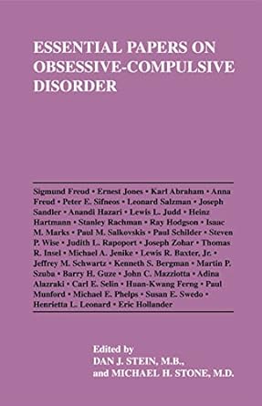 Essential Papers on Obsessive-Compulsive Disorder