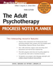 The Adult Psychotherapy Progress Notes Planner: Third Edition