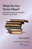 What Do Our Terms Mean?: Explorations Using Psychoanalytic Theories and Concepts