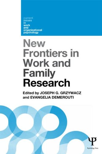 New Frontiers in Work and Family Research
