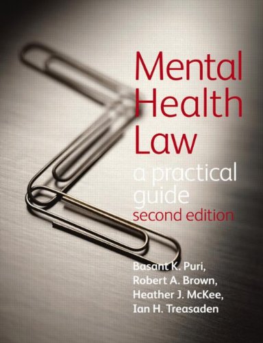 Mental Health Law: A Practical Guide: Second Edition