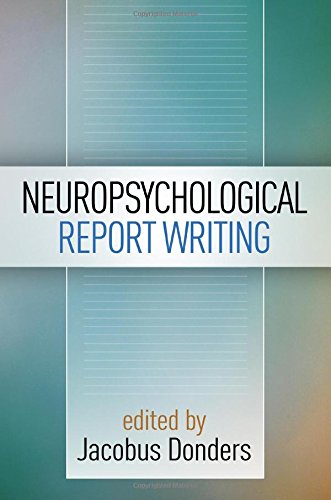 Neuropsychological Report Writing