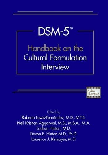 DSM-5 Handbook on the Cultural Formulation Interview