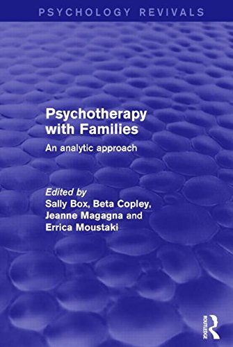 Psychotherapy with Families: An Analytic Approach