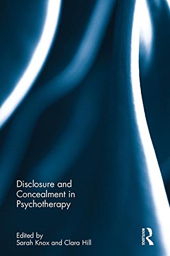 Disclosure and Concealment in Psychotherapy