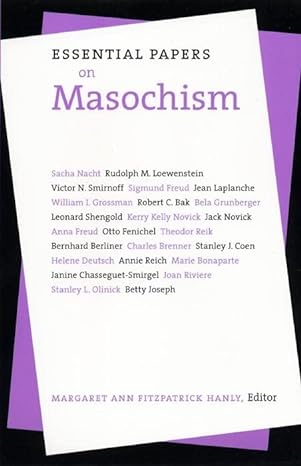 Essential Papers on Masochism