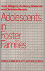 Adolescents in foster families: 