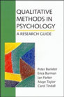 Qualitative methods in psychology: A research guide
