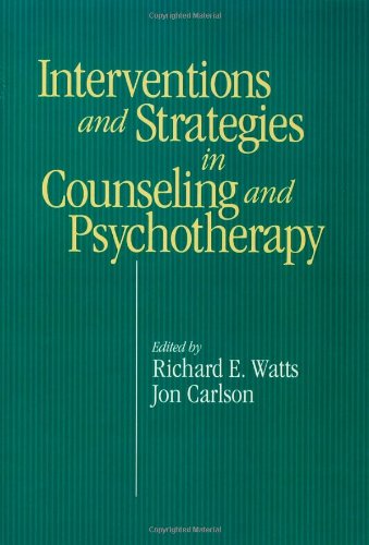 Intervention and Strategies in Counseling and Psychotherapy