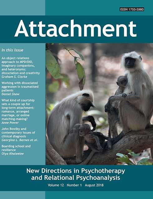 Attachment: New Directions in Psychotherapy and Relational Psychoanalysis - Vol.12 No.1