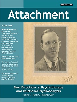 Attachment: New Directions in Psychotherapy and Relational Psychoanalysis - Vol.13 No.2