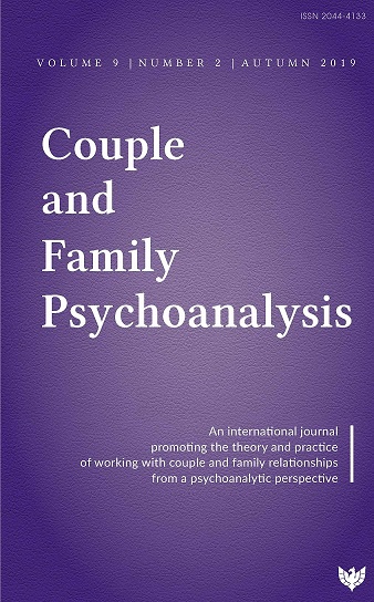 Couple and Family Psychoanalysis: Volume 9 Number 2