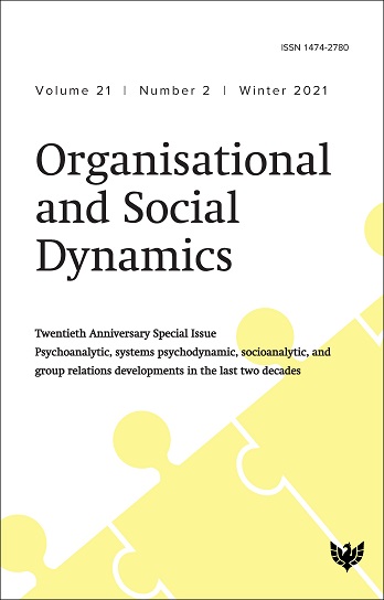 Organisational and Social Dynamics Vol.21 No.2