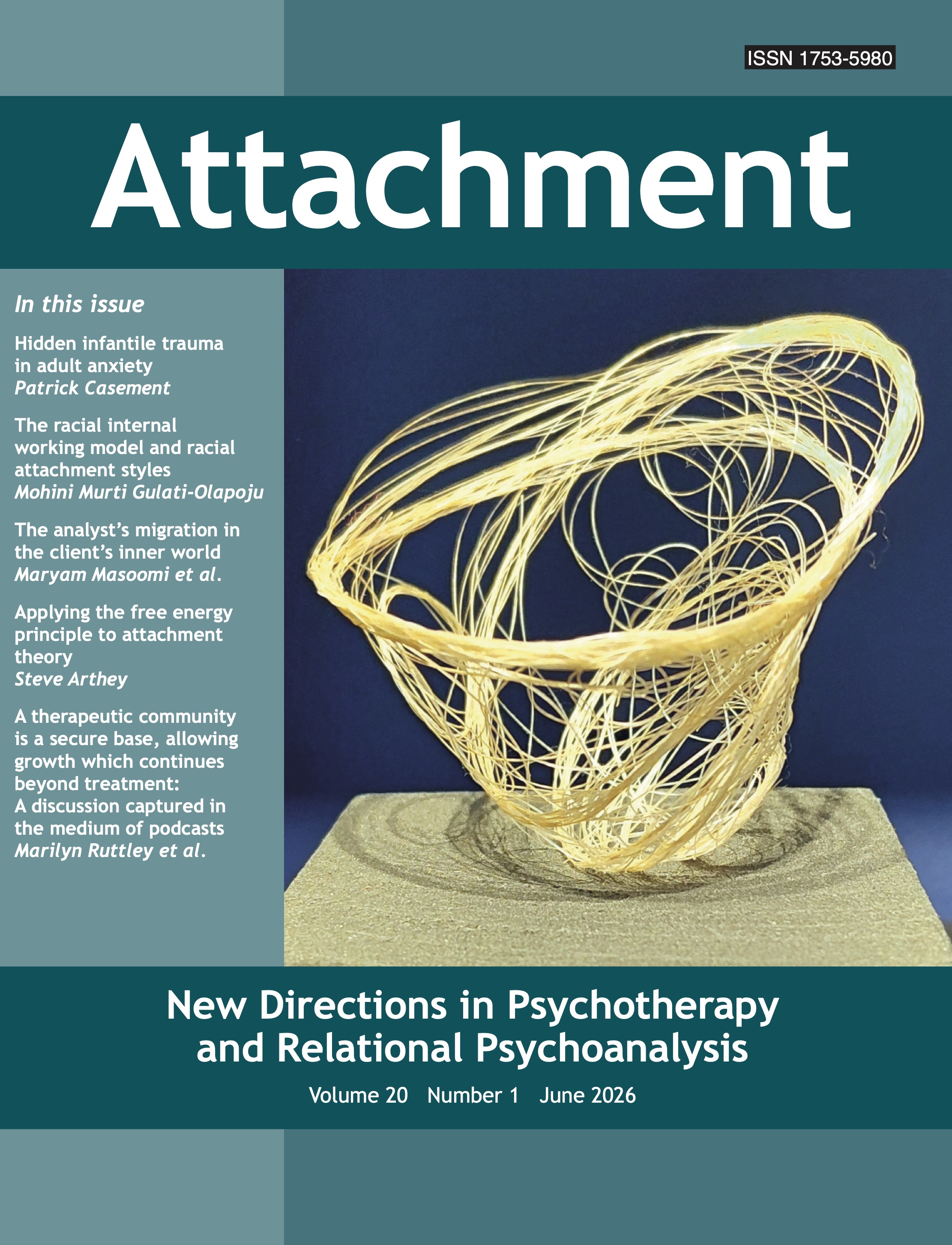 Attachment: New Directions in Psychotherapy and Relational Psychoanalysis - Vol.20 No.1