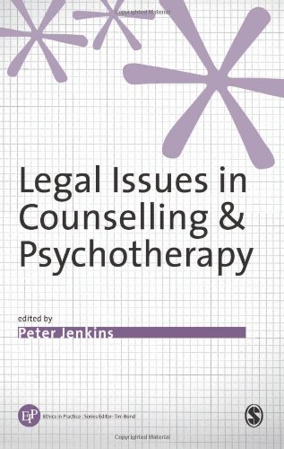 Legal Issues in Counselling and Psychotherapy