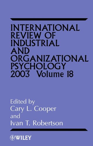 International Review of Industrial and Organizational Psychology: Vol.18