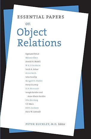Essential Papers on Object Relations