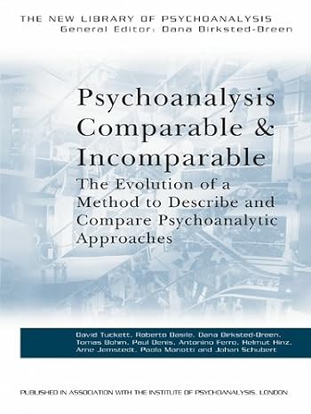 Psychoanalysis Comparable and Incomparable: The Evolution of a Method to Describe and Compare Psychoanalytic Approaches