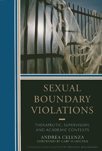 Sexual Boundary Violations: Therapeutic, Supervisory, and Academic Contexts