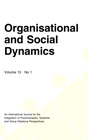 Organisational and Social Dynamics Vol.13 No.1