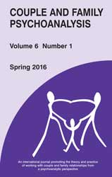 Couple and Family Psychoanalysis Journal - Volume 6 Number 1