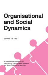 Organisational and Social Dynamics Vol.16 No.1