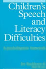 Children's speech and literacy difficulties: A psycholinguistic framework