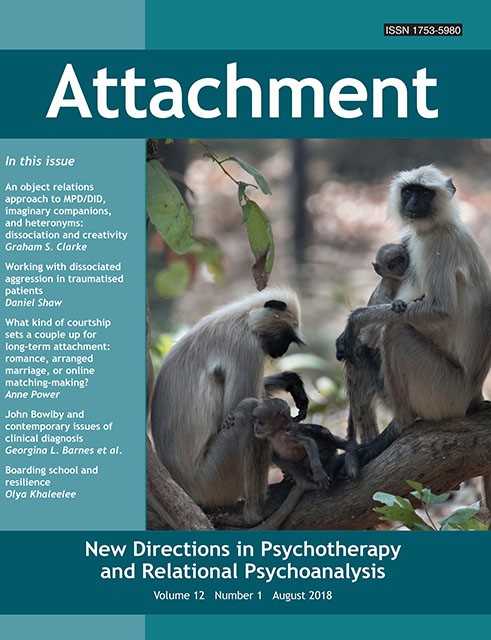 Attachment: New Directions in Psychotherapy and Relational Psychoanalysis - Vol.12 No.1