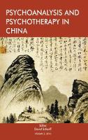 Psychoanalysis and Psychotherapy in China: Volume 2