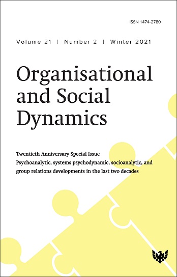 Organisational and Social Dynamics Vol.21 No.2