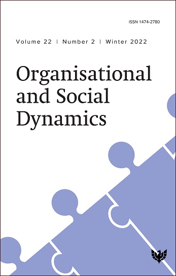 Organisational and Social Dynamics Vol.22 No.2