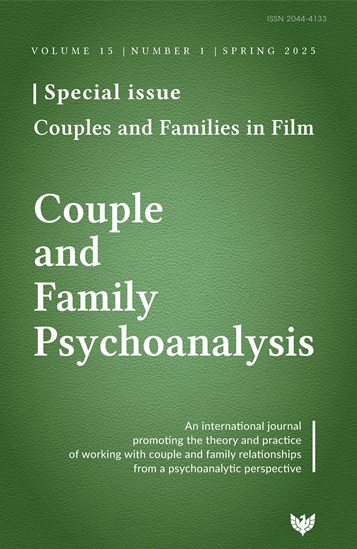 Couple and Family Psychoanalysis: Volume 15 Number 1 – Special Issue: Couples and Families in Film