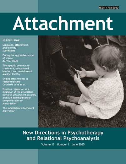 Attachment: New Directions in Psychotherapy and Relational Psychoanalysis - Vol.19 No.1